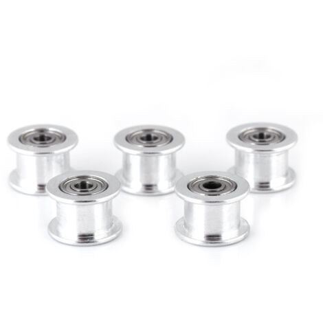Stück 2GT Aluminium-Riemenscheiben für 3D-Drucker (6 mm Breite, 16 Zähne, 3 mm Bohrung)