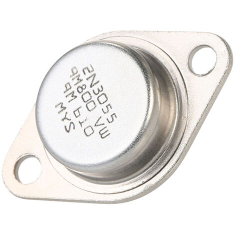 Stück 2N3055 Leistungstransistoren 15A 100V NPN TO-3 Metallgehäuse/Abdeckung NPN Leistungstransistor für Stromversorgungsschaltungen, Serien- und Stoppsteuerungen.