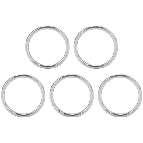 Stück 3 mm Edelstahlringe für Boote, Gepäck und allgemeine Anwendungen (3 x 30 mm)