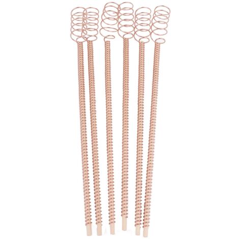 Stück 30 cm lange Elektro-Kultivierungsstäbe aus Naturholz mit reiner Kupferspirale für Gemüsegarten und Pflanzen