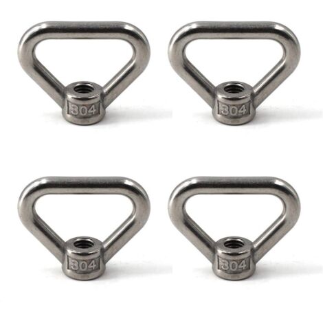 Stück 304 Edelstahl M12 Dreieck Ringform Gewinde Ringmuttern