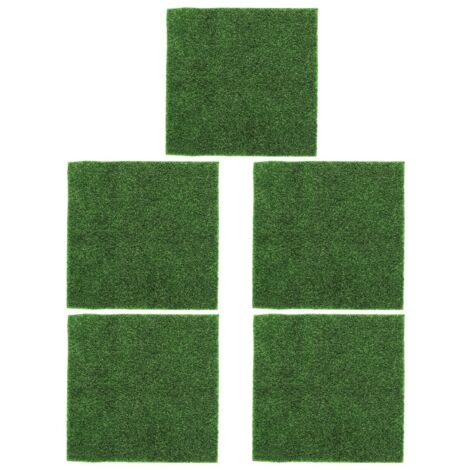 Stück 30x30 cm große quadratische Kunstrasenstücke für Miniaturgartendekoration und DIY-Projekte