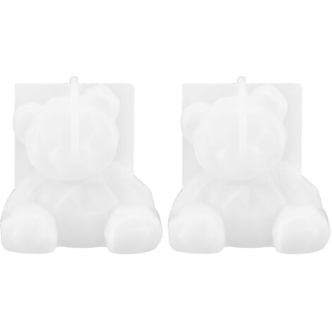 Stück 3D-Bären-Silikonform für Epoxidharz und DIY-Gebäckdekoration