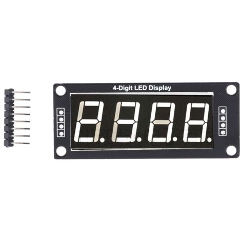 Stück 4-Bit 7-Segment 0,56 Zoll weiße LED-Digitalanzeige für elektronische Uhren MRA172C