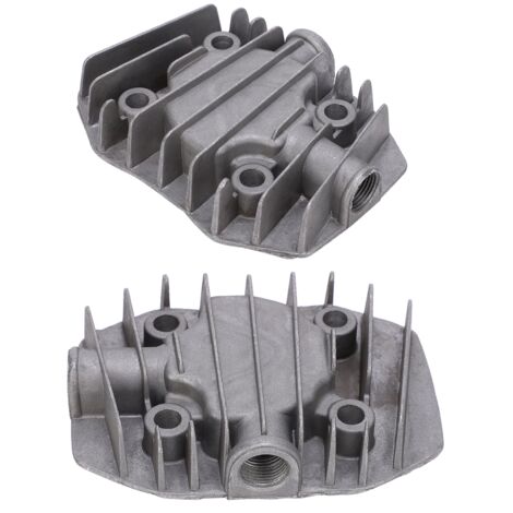 Stück 48x62mm Aluminium-Zylinderkopf für Luftkompressoren zur verbesserten Kühlung