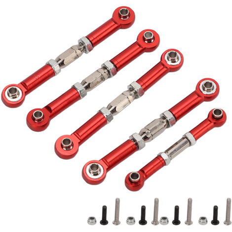 Stück 5 mm Aluminiumlegierung RC-Lenkstangen zur Dämpfung - Kompatibel mit Redcat XTE 1/10 ferngesteuertem Auto