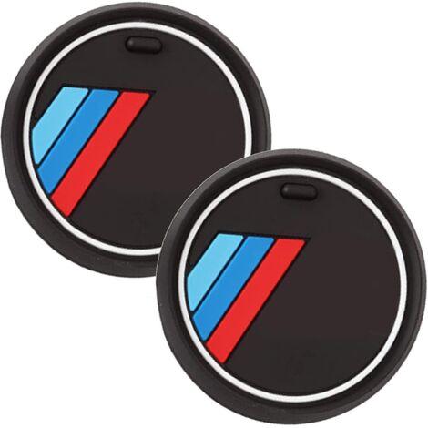 Stück 74 mm Auto-Untersetzer, rutschfeste Untersetzer, Auto-Innenausstattung, PVC-Universal-Untersetzer, Silikon-Untersetzer