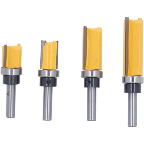 Stück 8-mm-Bündigfräser mit Rundschaft für Holzbearbeitung und Holzzuschnitt