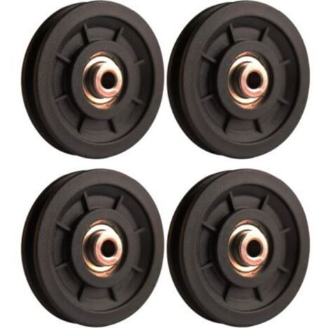 Stück, 90 mm, 90 mm Lager Nylon-Rollentür