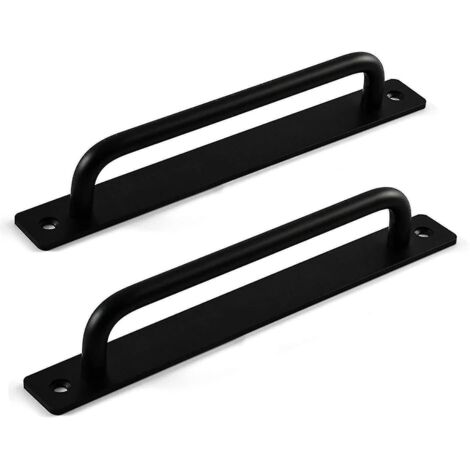 Stück Außentürgriff (schwarz), Schiebetürgriff, Scheunentorgriff, Holztürgriff