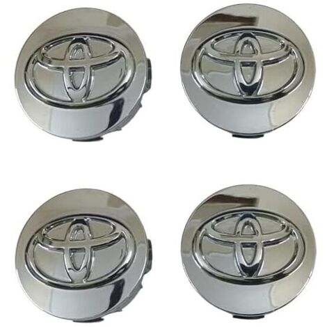 Stück Auto-Radkappen aus Leichtmetallfelgen, Ersatz-Radkappen aus Kunststoff für Corolla Camry Yaris Reiz Vios (62 mm) MUMU