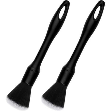 Stück Autoreinigungsbürste 22 cm, Autopflegebürste, Autoreinigungsbürste, Autopflegebürsten (Schwarz)