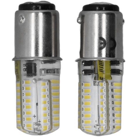 Stück BA15S LED 4W 360° intensive Beleuchtung 12V Kaltweiß für Wohnmobil, Garten und Außenbereich