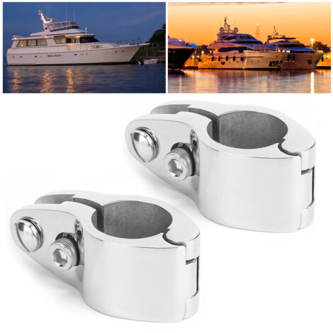 Stück Bimini-Top-Gleitbackenklemmen aus Stahl für Schlauchboote und Yachten, 25 mm