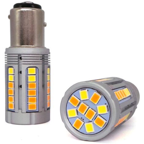 Stück Birne P21/5W LED BAY15D 12-24V 21/5W weiß-orange kein Fehler