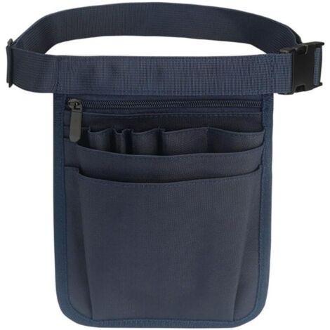 Stück (blaue) Gürteltasche für Gartengeräte, wasserdicht, verstellbar, für Schreiner, Gärtner, Bauarbeiter und Tischler