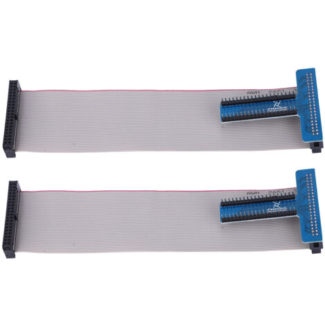 Stück blaue Typ-T-GPIO-Adapter, kompatibel mit Raspberry Pi 2B, 3B+ und 3A+