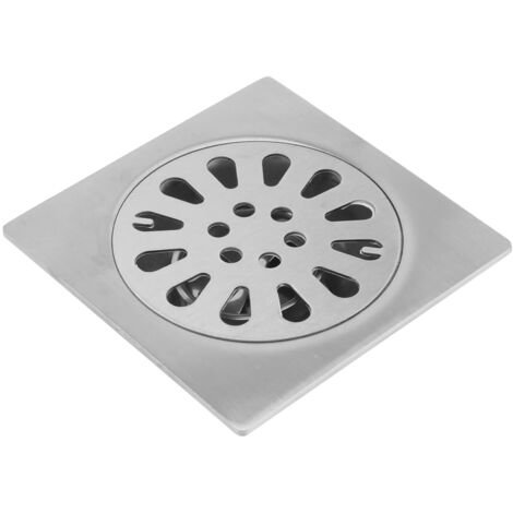 Stück Bodenablauf-Geruchsfilter, Bodenablauf-Waschmaschinenanschluss, Bodenablauf-Zubehör, Bodenablauf-Waschmaschinendichtung, Abfluss, Silber, Edelstahl