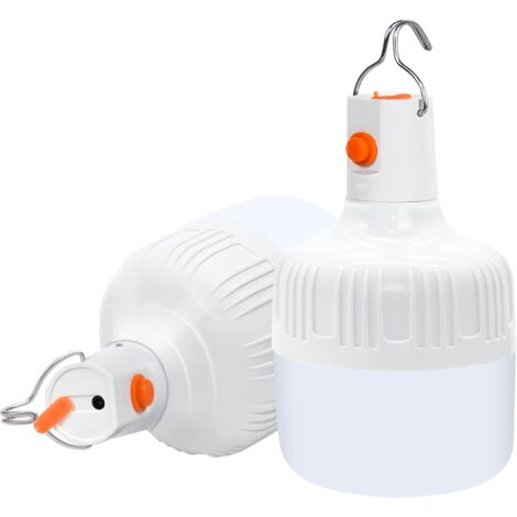 Stück Camping-Laterne, tragbare Lampe mit wiederaufladbaren USB-Batterien, 500 Lumen, superhell, für den Außenbereich, für Camping, Zelt, Terrasse, Terrasse, Garten, Grill