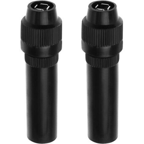 Stück DIN-Schraubantennenadapter (weiblich) als Ersatz für Inline-Antennenadapter im Autoradio, schwarz