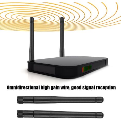 Stück Dualband-WLAN-Router-Antenne mit externem SMA-2-dBi-Anschluss für drahtlose Netzwerke