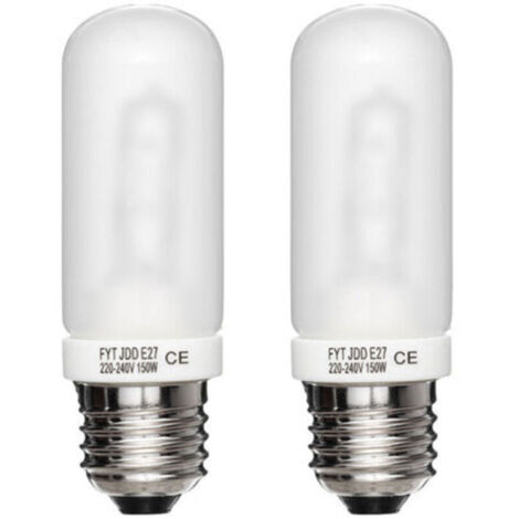 Stück E27 150W 3700K Studioblitz-Einstellleuchte 220V-230V