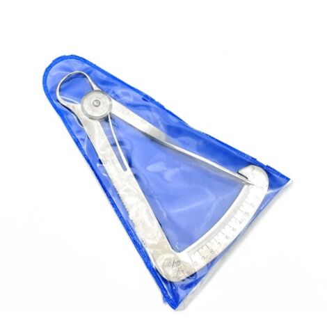 Stück Edelstahl-Innenmessschieber, Messschieber, 0–10 mm, Gummiplatte für Diamanten, Schmucksteine, Messwerkzeuge (2 A und 2 B)