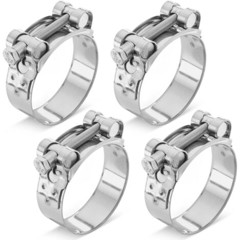 Stück Edelstahl T-Bolzen Schlauchschellen, Spannbereich 56-59mm, Breite 22mm, W4