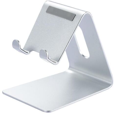 Stück, Farbe Silber, verstellbarer Handyhalter, Lamicall Tisch-Handyhalterung, Dock, kompatibel mit iPhone 14, Plus, Pro, Pro Max, 13 und 12