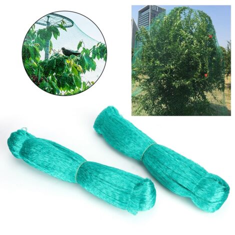 Stück Gartenschutznetz gegen Vögel und Insekten für Obstbäume 4x12m