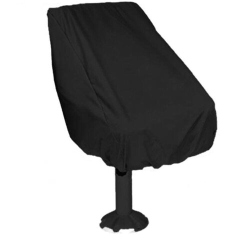 Stück Gartenstuhl-Abdeckung, 210D Oxford-Gewebe, wasserdichte Gartenmöbel-Abdeckung mit Schnallenriemen, Gartenstuhl-Abdeckung, Outdoor-Stuhl-Abdeckung (56 x 61 x 64 cm)