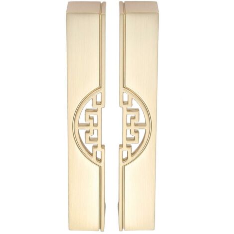 Stück goldene Schrankgriffe, Schrankgriff, Schrankknauf im Vintage-Retro-Stil (128 mm Gold)