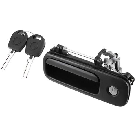 Stück Heckklappengriffschloss + 2 Schlüssel für Volkswagen Golf 4 Polo 6N, Heckklappengriff fürs Auto, Heckklappengriff 1J6827565B, FLITI