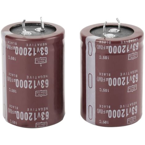 Stück HIFI 63V 12000µF 35x50mm Elektrolytkondensatoren für Audioverstärkerfilterung