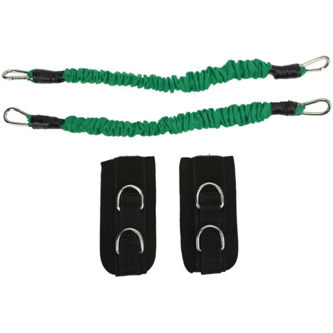 Stück hochfeste, elastische Fitness-Knöchelbänder für Muskelaufbau, Springen, Knöchelbandage, grünes Kabel, 25 Pfund