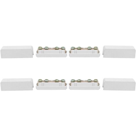 Stück I 16 Block-Schraubklemmen für 16 mm² Kabelverbindung, isolierte Schraubklemmen, elektrische Kabelverbinderklemmen für 2,5 mm²-16 mm² Draht
