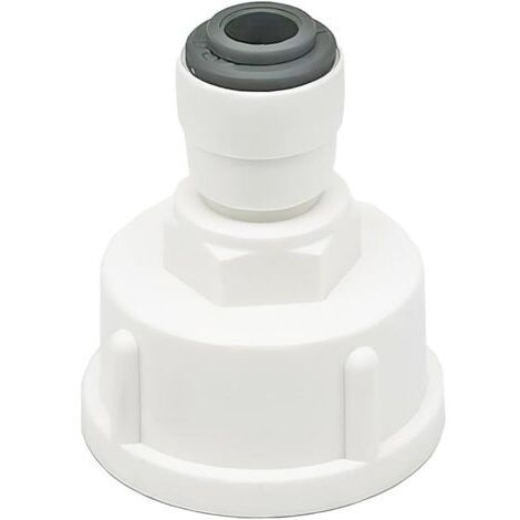 Stück Kühlschrank-Wasserschlauchanschluss, Schnellkupplung 1/4" auf 3/4" Innengewinde, Doppeldichtung, Schnellanschluss für Wasserfilter