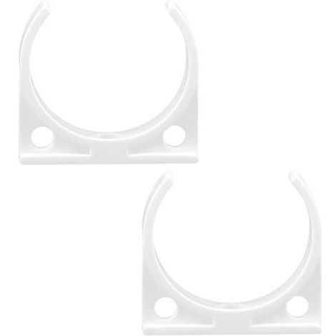 Stück Kunststoff-Rohrschellen, 57 x 62 mm Wasserfilterklemmen, einfache Klemmen für Kühlschrankfilter