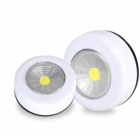 Stück LED-Nachtlicht, LED-Sticky-Touch-Lampe mit Schalter, selbstklebende Schranklampe, COB-Küchenschranklampe, Küchenschrank-Sticky-Lampe