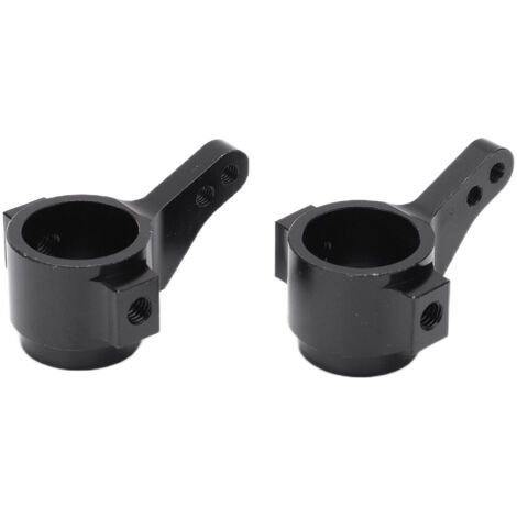 Stück Lenkhalterungen aus Aluminiumlegierung für RC-Cars, Ersatzteile und Zubehör für TAMIYA CC01, Schwarz