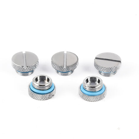 Stück Messing-Gewinde-Wasserstopfen G1/4 für PC-Kühlsysteme