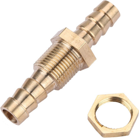 Stück Messing-Schlauchverschraubung mit Dichtring – 6-mm-Adapter