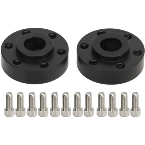 Stück Messing-Sechskant-Nabenfelgen 1,9 und 2,2 Zoll für RC-Crawler Axial SCX10 Capra VS4-10, 6 mm / 0,2 Zoll Distanzscheibe