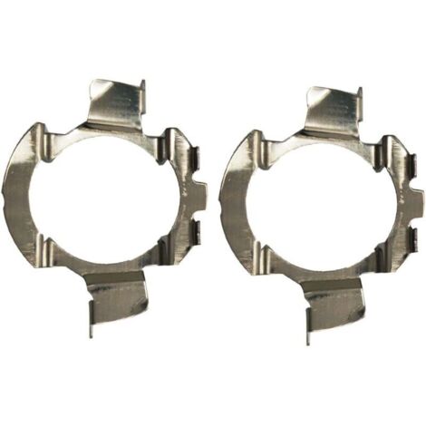 Stück Metall-LED-H7-Lampenadapter, Lampensockelhalterung, Clip für Quattro/Polo 6r / Polo 9r / Jetta Sport (MK6) / Opel Astra J (K05)