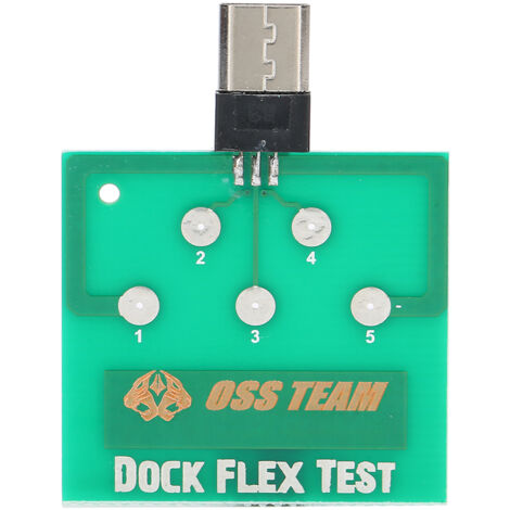 Stück Micro-Lade-Testdock für Android-Telefone, kostenlose Akku-Unterbrechungserkennung (Micro-Interface-Testversion)