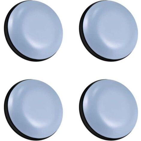 Stück Möbelgleiter, selbstklebende PTFE-Möbelgleiter, geeignet für verschiedene glatte Bodenbeläge (rund, 50 mm)