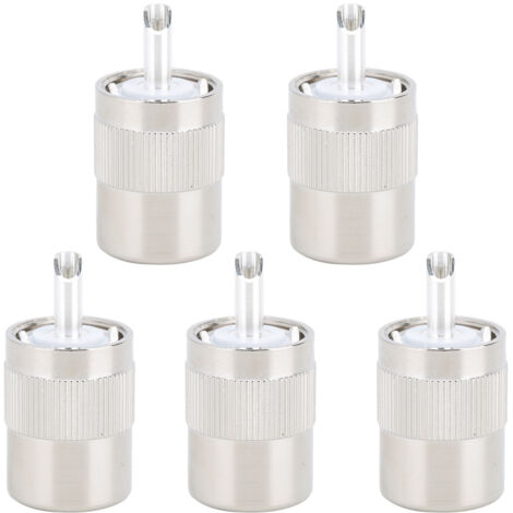 Stück PL-259 UHF-Stecker für 50-Ohm-Koaxialkabel RG8 RG213 LMR400