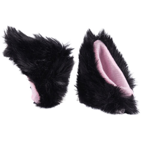 Stück Plüsch-Katzenohren für Helme – Niedliches Accessoire für Ski-, Motorrad- und Snowboardhelme