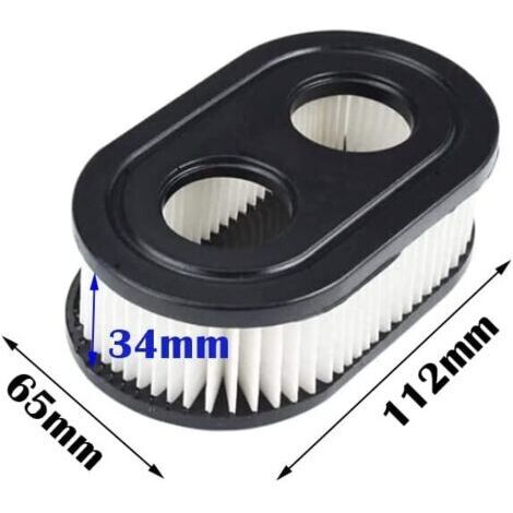 Stück Rasenmäher-Luftfilter, Gartenmäher-Luftfilter, geeignet für Rasenmähermotoren