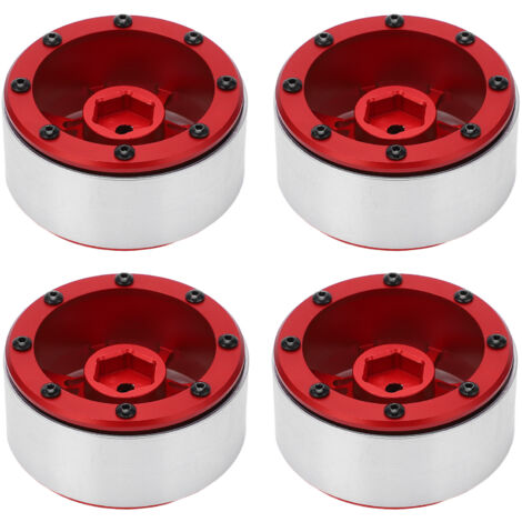 Stück RC-Räder aus Aluminiumlegierung im Maßstab 1:10 für RC-Autos, kompatibel mit D90, TRX4, SCX10